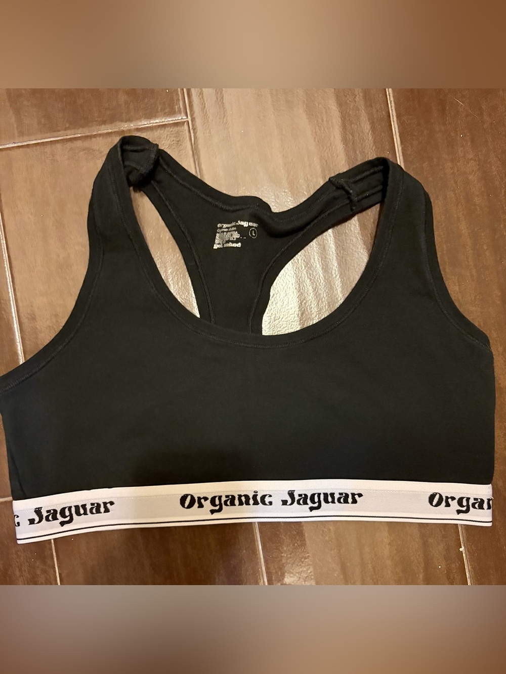 Black Racerback Sports Bra